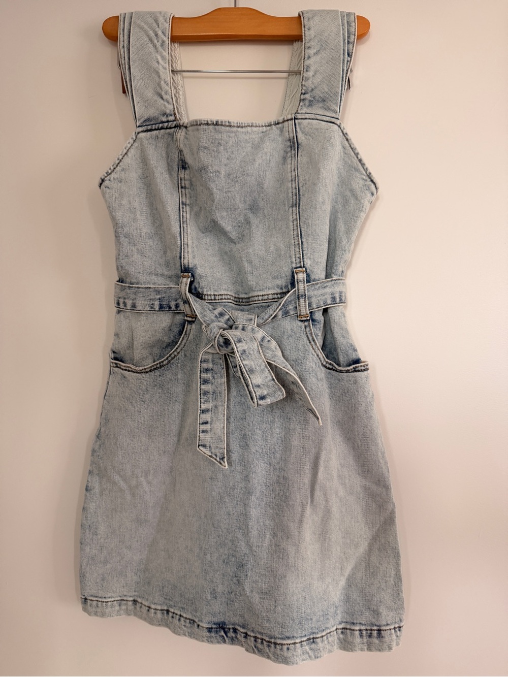 Alice + Olivia Light Wash Denim Dress